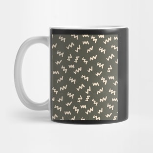 Mudcloth Lines Pattern Minimalist  Abstract   Boho  Pattern Mug